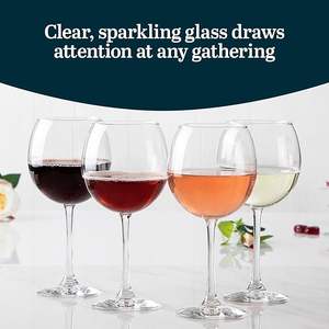 แก้วไวน์แดงแบบขายส่ง แก้วทรงบอลลูนคริสตัล ก้านยาว เป็นมิตรกับสิ่งแวดล้อม ทำด้วยมือ ทันสมัย ความจุ 18.25 ออนซ์ - Product Image 2