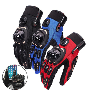 Nouveau Meilleur Arrivée Qualité Primum OEM Logo Personnalisé Couleur Noire Respirant Pro Motocyclistes Racing Bike Riding Gants - Product Image 1