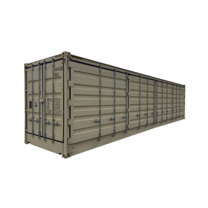 Conteneurs maritimes secs de haute qualité de 20 pieds avec plancher en bois dur et construction robuste, capacité de 54 m3, OEM/ODM, marque personnalisée - Product Image 2