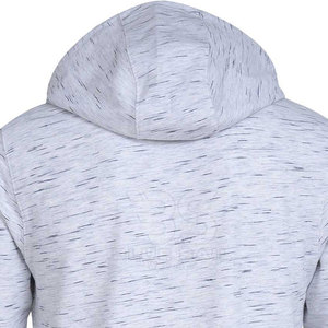 Vente en gros de sweats à capuche en polyester/coton épais pour hommes, vêtements d'hiver teints en couleur unie, vente en ligne - Product Image 5