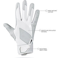 Gants de baseball professionnels pour gaucher en peau de mouton respirante et imperméable, personnalisables en gros, de haute qualité, pour l'extérieur