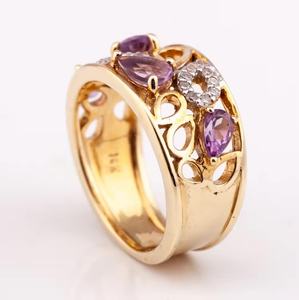 Anillo Listo para enviar, joyería de plata de color, anillo de mujer, joyería lista para enviar desde el fabricante de Tailandia por Bella Factory - Product Image 1