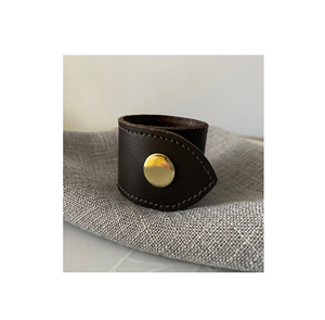 Vente en gros de ronds de serviette en cuir décoration métallique pour ronds de serviette en sangle ronds de serviette de ferme articles de table - Product Image 1