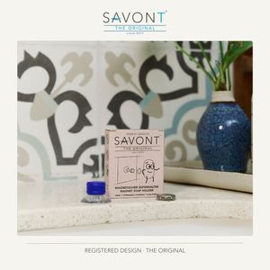 Porte-savon magnétique à ventouse facile à installer avec une capacité de charge de 180g pour une utilisation luxueuse dans la salle de bain pour un achat en gros - Product Image 4