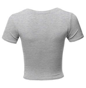 T-shirt surdimensionné vierge poids lourd personnalisé 100% coton DTF T-shirt Femme t-shirts à épaules tombantes T-shirt uni pour femmes - Product Image 6