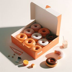 Logotipo personalizado Donut Pies Pastelería Cajas de exhibición de embalaje para exhibir delicias de panadería - Product Image 5