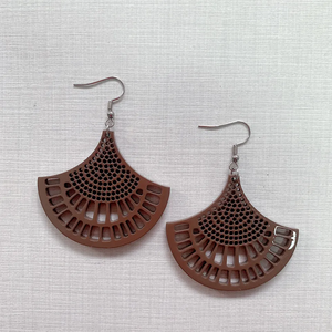 Pendientes colgantes de laca blanca de cuerno de búfalo de moda de alta calidad hechos a mano con colgante de estilo lindo, joyería para oreja - Product Image 5