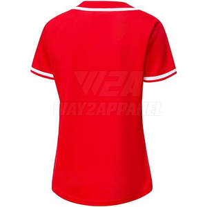 เสื้อซอฟต์บอลผ้าเจอร์ซีย์ซอฟท์บอล - Product Image 2