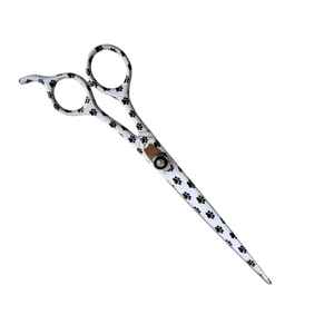 Ciseaux de coiffure professionnels à vente chaude avec manche fin en acier inoxydable, lame droite et pointe tranchante pour usage esthétique - Product Image 2