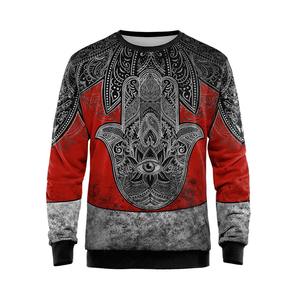 Sweat-shirt ample pour hommes, taille Plus, blanc, personnalisé, imprimé, sweat-shirts pour hommes, vêtements pour hommes - Product Image 5