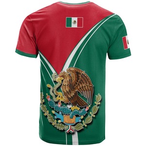 Venta al por mayor barato personalizado camiseta bandera haitiana impresa hombres camisetas de alta calidad cuello redondo manga corta 6XL de talla grande camisas de los hombres - Product Image 2