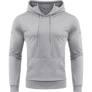 Sudadera con capucha de lana de algodón Sudadera con capucha de gran tamaño Lavado de felpa de algodón Sudadera con capucha Vintage Heavyweight Hoodie Hombres Streetwear - Product Image 5