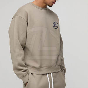 Ensemble de survêtement baggy respirant pour hommes avec sweat à capuche surdimensionné et bas de jogging décontracté coupe ample Streetwear survêtement pour hommes - Product Image 6