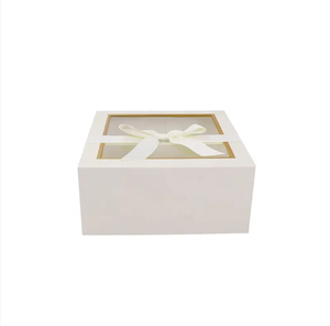 Customizable <b>White</b> Laminated Folding <b>Gift</b> <b>Boxes</b> Gold Foil Embossing Magnet Matt Lamination Glossy Lamination for Cosmetics Hot - Product Image 3