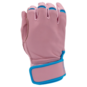 Guantes de béisbol personalizados Guantes de bateo de puño corto Guantes de béisbol de color único para golpear para jugadores adultos y jóvenes - Product Image 1