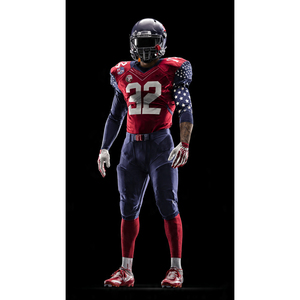 Uniforme de football américain OEM de haute qualité, maillot et pantalon de football américain, entraînement de football, maillot américain unisexe - Product Image 4