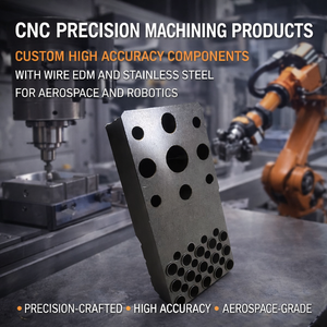 Produits d'usinage de précision CNC, composants sur mesure de haute précision, brochage, électroérosion à fil pour l'usinage de l'acier inoxydable - Product Image 3