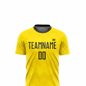 Juego de uniformes de fútbol personalizados | Tela transpirable que absorbe la humedad | Camisetas de fútbol OEM/ODM para hombres y jóvenes - Product Image 4