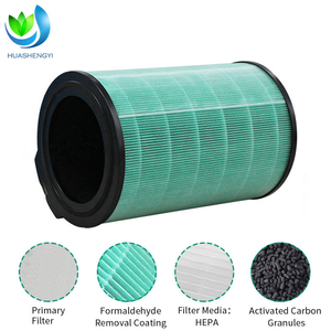 ไส้กรองอากาศ HEPA ราคาโรงงาน ไส้กรองคาร์บอน HEPA ใช้ได้กับ <span class=keywords><strong>Xiaomi</strong></span> Mi 1/2/3/3H/Pro/ Fresh <span class=keywords><strong>Air</strong></span> A1 <span class=keywords><strong>Max</strong></span> - Product Image 1