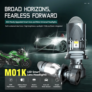 OEM LOGO Luces LED Auto H4 Mini Bi Led Proyector Lente Faro Coche Luces Faros <span class=keywords><strong>Lentes</strong></span> 50W/100W - Product Image 2
