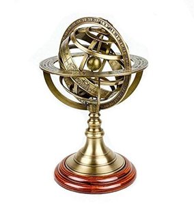CALVIN HANDICRAFTS "Armillaire en laiton nautique Style Antique Sphère Astrolabe Marine nautique Globe de table cadeau - Product Image 1