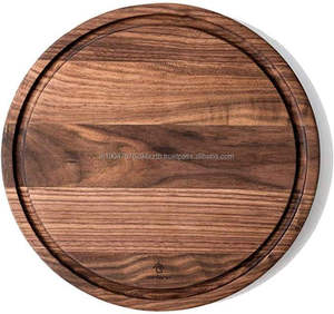 Tabla de Cortar de Madera de Acacia Natural Premium con Mango, Ecológica, Apta para Lavavajillas, para Uso Diario, para Cortar Queso y Otros Alimentos - Product Image 1