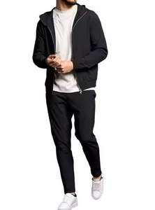 Nouveau style de mode hiver extérieur hommes coupe-vent survêtement 100% coton respirant coupe-vent pour le cyclisme en cours d'exécution Service OEM - Product Image 5