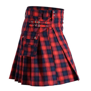 Kilt utilitaire en tartan écossais pour hommes Kilts utilitaires en tartan/Kilts en tartan bon marché pour hommes en gros - Product Image 2