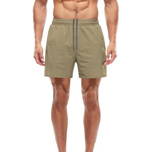 Pantalones cortos de malla atléticos personalizados con forro de compresión bolsillo para teléfono estilo deportivo para entrenamiento deportes Fitness gimnasio correr Jogging - Product Image 4