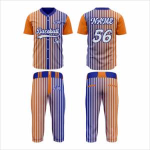 Uniformes de Béisbol Modernos y Elegantes, Ropa Deportiva de Alta Calidad, Personalizable, 100% Poliéster, Secado Rápido, 220g, Transpirable - Product Image 1