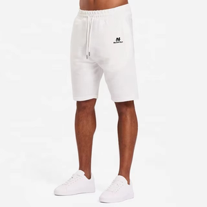 ชุดเสื้อผ้าถักนิตติ้งแนววินเทจสำหรับผู้ชาย-เสื้อยืดแขนสั้นและกางเกงขาสั้นซับเหงื่อ2ชิ้นตามสั่งฤดูร้อน - Product Image 2