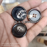 Boutons vierges en corne de buffle et de bœuf de qualité supérieure, très demandés, couleur naturelle pour vêtements, vente en gros par M R S EXPORT
