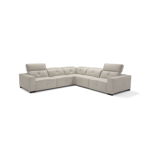 Aldo Modern European Living Room Sofa Sectional 3 <b>Recliners</b> with Genuine Leather Upholstery Inflatable Feature Quick Shipping - Product Image 5