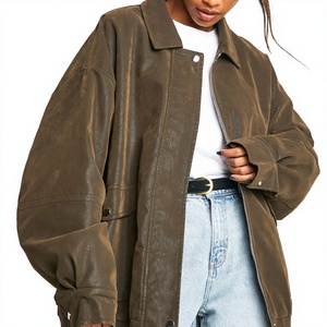 2026 New Design Wholesale High Quality Customizes Fashionable Comfortable Leather Jackets For Women Wear - Product Image 1