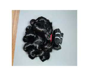 Cheveux Purs Bruts Naturels Baby Curly via Fournisseur Indien Double Tissage Machine Sans Perte - Product Image 6