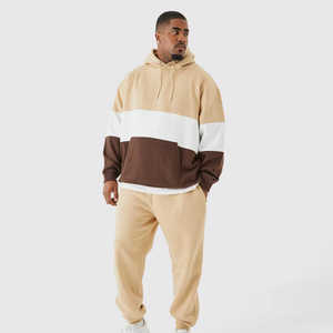 OEM Tech Ensemble de survêtements en polaire pour hommes, imprimé, vêtements décontractés, pantalons de survêtement et sweat-shirt à capuche pour l'hiver, coupe normale - Product Image 4