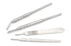 QNQ Hit Manual Surgical <b>Scalpel</b> Handle N.3 12.5cm Sterile Stainless Steel <b>Blade</b> with <b>Scalpel</b> Handle - Product Image 4