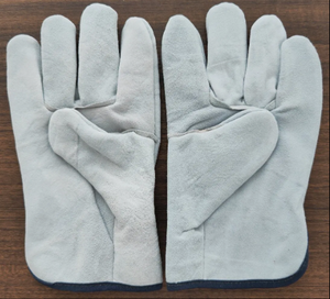 Guantes de cuero protectores para todo tipo de trabajos - Product Image 2