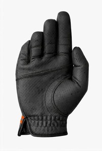 Guante de golf para hombre, mano izquierda, cuero PU negro, transpirable, antideslizante, ajuste cómodo, guante deportivo duradero para exteriores - Product Image 2