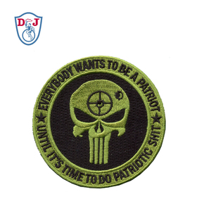 Tùy Chỉnh Thêu Các Bản Vá Lỗi Sắt Trên Parches Bordado Skull <span class=keywords><strong>Biker</strong></span> Các Bản Vá Lỗi Cho Quần Jean Áo Khoác - Product Image 5