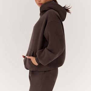 Sudaderas con Capucha y Logotipo Personalizado, Blusa de Moda, Suéter, Suéter Holgado, Sudaderas Casuales para Mujer - Product Image 5