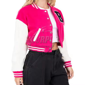 Veste de sport réversible pour femme, de haute qualité, 100% coton, respirante, tissée, écologique, imperméable, coupe-vent, pour l'automne - Product Image 3