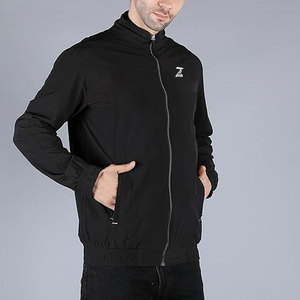 Veste d'entraînement Slim Fit personnalisée pour hommes avec fermeture à glissière logo avant vêtements de sport pour l'entraînement et l'exercice d'hiver - Product Image 4