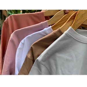 เสื้อยืดแขนสั้นลำลองสำหรับผู้หญิงคอกลมมีกระเป๋าระบายอากาศได้ดีป้องกันการหดตัวสำหรับตกแต่งโลโก้ - Product Image 3