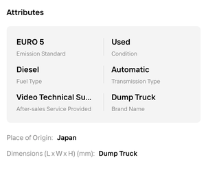 ดีที่สุด!! ขายส่งรถบรรทุกดัมพ์มือสอง Peterbilt T 567 Axle ปี 2020 2021 2022 - ขนาด 19' 20' พร้อมส่งออกทั่วโลก - Product Image 5