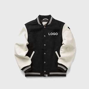 Nouvelle arrivée 2026 Veste de baseball en laine pour homme Haute qualité Col montant Formelle Vente chaude Personnalisée Veste universitaire en polaire cool d'hiver - Product Image 2