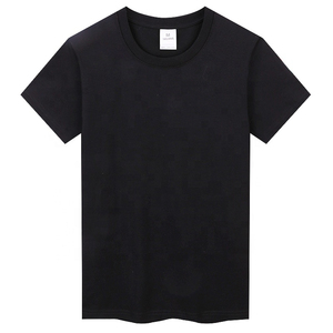 T-shirts pour hommes personnalisés à col en O Impression par transfert de chaleur Polyester tricoté/coton respirant écologique de haute qualité à manches courtes - Product Image 3