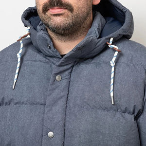 Chaqueta Bomber de Lujo Negra Personalizada 2026, Cortavientos, Transpirable, con Parches Largos, Forro de Fibra de Bambú, Ajustable, Desmontable y Lavable - Product Image 3