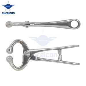 Alicates de punta de cadena de acero inoxidable de alta calidad, superventas, instrumentos veterinarios manuales, soporte para Toro, herramientas de cirujano estándar-MOL - Product Image 6