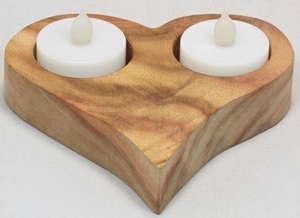 Nouveau bougeoir en bois Design pour la décoration de la maison - Product Image 6